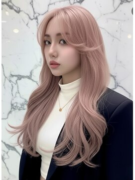 ロウル 渋谷(LOWRL) ピンクミルクティー/ブリーチ/ケアブリーチ