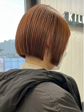 キラ 渋谷(KILLA) #ブリーチなしダブルカラー #レイヤーカット #髪質改善 #表参道