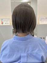 ファースト 泉中央店(first) ボブ/ミルクティーグレージュ/20代30代40代