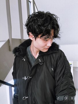 ネクストフォーヘアー(NEXT for hair) スパイラル　マッシュ　センターパート