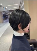 ショートボブ/カット/パーマ