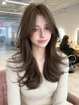 レビジュヘアー 桂店(LEVIJU HAIR)&nbsp;大人可愛い20代30代40代小顔ウルフレイヤーボブミディアムヘア