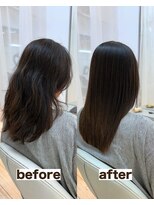 シゲ 自由が丘店(SHIGE)&nbsp;乾かすだけでまとまる地毛風髪質改善ストレート40代50代縮毛矯正