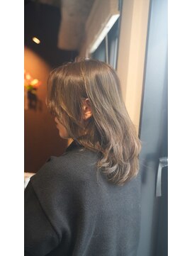 花鳥風月 大人レイヤースタイル×オリーブベージュ