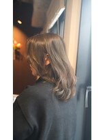 花鳥風月 大人レイヤースタイル×オリーブベージュ