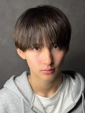 エルマーク 松山(L-MARK) シースルーマッシュ/メンズマッシュ/メンズ/ツーブロック