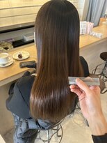 ユナイテッドビューティーウェストコースト(UNITED BEAUTY WEST COAST)&nbsp;【ビフォーアフターあり】髪質改善/チョコレートブラウン/艶髪
