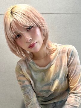 トリッカ シブヤ(TRICCA SHIBUYA) シャギーカットミディアムレイヤーボブレイヤーカット