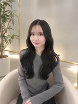 ミヨン 京橋店(miyon)&nbsp;韓国レイヤーカット×暗髪カラー×髪質改善