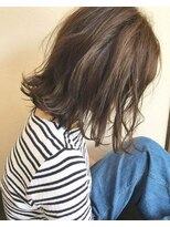 ヘアーデザイン ルシア(Hair Design Lucia)&nbsp;ミディアムボブ×アッシュベージュ