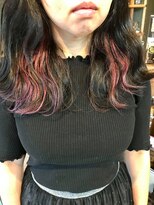 ヘアサロン コバコ(hair salon cobaco)&nbsp;ピンクインナーカラー
