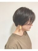 大人かわいい小顔ショート