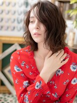 カバーヘア ブリス 戸田公園西口店(COVER HAIR bliss)&nbsp;外国人風やわらか質感くせ毛風ふわミディa戸田公園20代30代40代