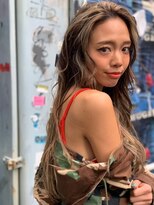 オースティン 門前仲町(AUSTIN)&nbsp;前髪かき上げイメチェンイヤリングカラーラベンダーカラーくびれ