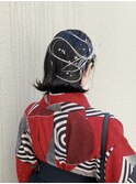 卒業式☆ボブアレンジ☆水引き銀箔