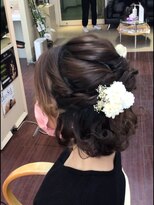 ヘアサロン ユニティ(Hair Salon Unity) パーティーヘアー(編み込みハーフアップ)
