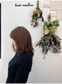重レイヤースタイル☆ hair mellow♪