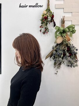 ヘアーメロー(hair mellow) 重レイヤースタイル☆ hair mellow♪