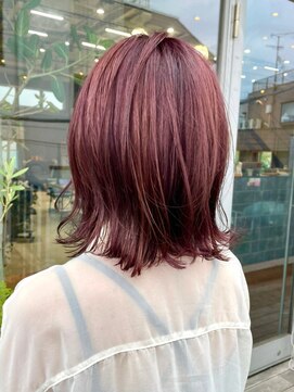 マザー(MOTHER) ダブルカラーミルクティーピンクベージュカラーケアブリーチ韓国