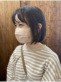 抜け感ボブ