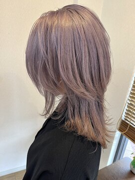 美容室 ルアル 市原市八幡宿店(Luar) ラベンダーシルバー☆くびれヘア