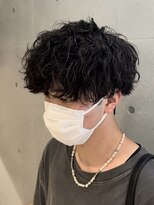 メンズサロンドットリアン(dot. lien) 無造作スパイラルパーマ刈り上げマッシュメンズパーマ