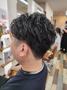 エイムヘアメイク 舟入店 毛先パーマ