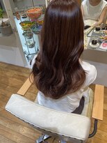 ブランチヘアー(branch hair) 韓国レイヤー×艶髪ピンクブラウン
