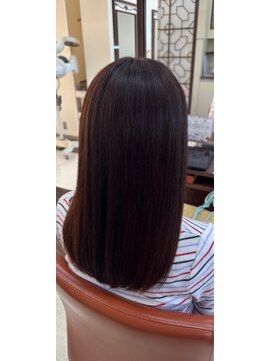 ウィーブ 成田店(Weve) ロング×縮毛矯正(髪質改善ストレート)