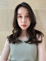 ビュートリアム265(BEAUTRIUM 265)&nbsp;ミディアム/くびれレイヤー/レイヤーカット/顔周りカット/銀座