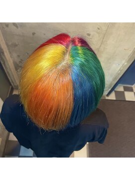 オルヘアサロン(Olu. hair salon) レインボーカラー