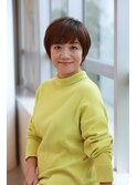 タイトなショートカット