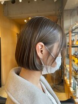 オーガニック ライフ 若葉 鶴ヶ島(organic+life) 大人可愛い小顔前下がりボブ×ナチュラルボブ×ミニボブ20代30代