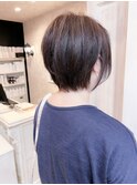 福山Caary30代40代50代60代 大人小顔補正立体カットショートボブ