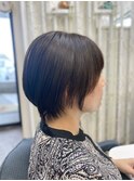 丸みショート