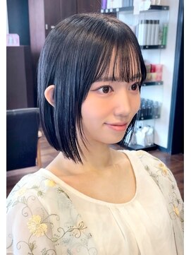 リコバイアフロート(riko by afloat) ボブ/ミニボブ/ナチュラル/髪質改善[stylist竹田]