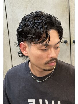 ドルクス 上野店(Dorcus) アメカジ バイカーファッション 襟足パーマ