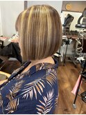 ボブxハイライト