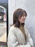 【☆堀部限定】前髪.顔周りカット＋カラー＋内部補修トリートメント￥10000