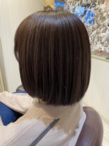 クラウン ヘア ラウンジ(CROWN hair lounge)&nbsp;【クラウン】20代30代40代ボブカット×白髪ぼかしグラデーション