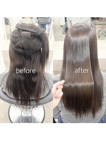 オフィーリア 名古屋 髪質改善/縮毛矯正オフィーリア髪潤髪質改善ストレート