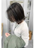 グレージュカラー/ブリーチなし