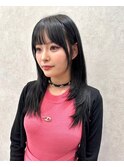 ブルーブラック/ワイドバング/美髪のススメ/外ハネボブ/北九州/
