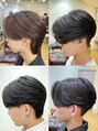 レボルトヘアー(R EVOLUT hair)&nbsp;カットだけでも毛流れが出やすく。セット方法までお伝えします！