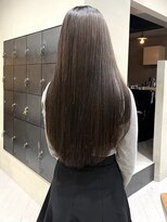 ヘアー アイス ルーチェ(HAIR ICI LUCE) ロングヘア/重ためカット/韓国風/上田