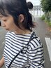 【お洒落の夏】メンテナンスカット＋カラー＋インナーカラー 