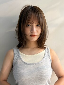ベル 銀座5丁目店(Belle) 【大人可愛い】ミディアムレイヤー/山下