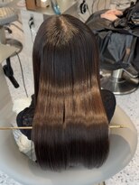 ロンドミラー 博多店(Lond Mirror)&nbsp;ミディアムヘア/暗めカラー/デザインカラー/グランマッシュ