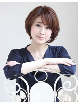 ルシェット(Lucet) ☆Lucet☆軽めカラーが柔らかさを引き立てるリッチボブ