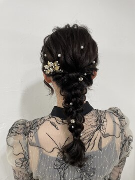 ヘアセットサロン クリアリティ(clarity) あみおろしスタイル